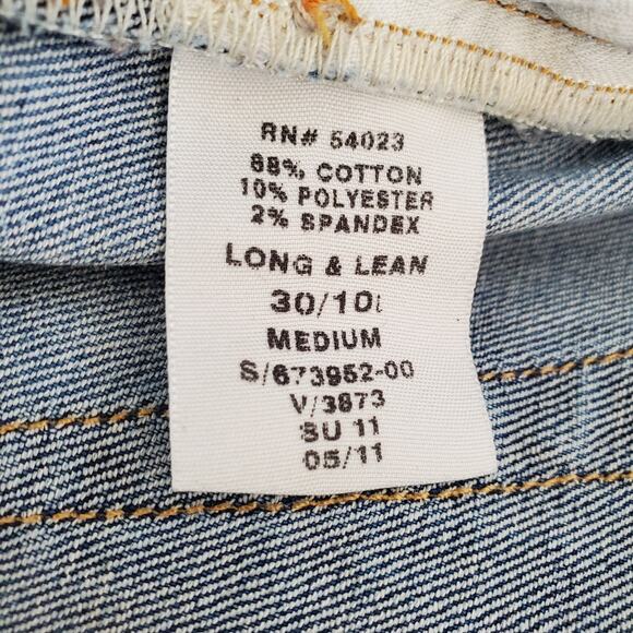 Gap Jeans Womens Size 10/30 Blue 1969 Bootcut Raw Hem - Picture 8 of 11